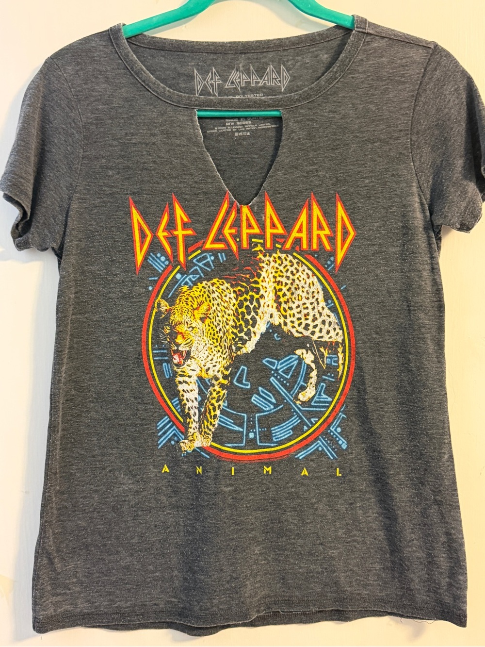 Women's Short Sleeve Def Leppard Graphic Tee (EUC)